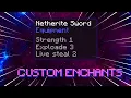 HOW TO CREATE CUSTOM ECHANTS IN MINECRAFT BEDROCK scripting api