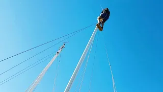 Smart or Dumb? We Put a Wind Generator on Top of Our Mast – Ep 58 Sailing Luckyfish