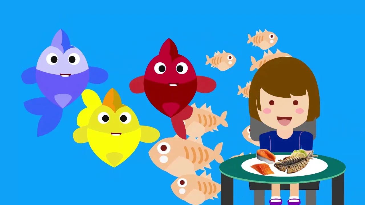 Lagu Anak Makan Ikan Sehat dan Bergizi!! Ayo Makan Ikan #gemarmakanikan  #ayomakanikan  #gemari