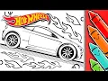 Coloring Hot Wheels Fun Coloring Pages For Kids