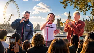 We Turned The Streets Of London Into an INSANE Jam Session Gnarls Barkley - Crazy cover