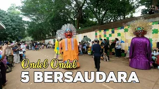 Download Ondel Ondel Betawi | Sanggar 5 Bersaudara di Cfd BKT🔥 MP3