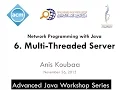 Java Workshop Series Java Network Programming Multi-Threaded Server