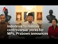 Download Lagu Indonesia President Prabowo says parliament to remove controversial perks for MPs after protests