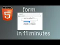 Learn html forms in 8 min