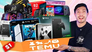 COMPRÉ TODAS LAS PS5,XBOX MAS COSTOSAS DE TEMU... ME ESTAFAN?
