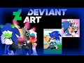 Sonic Whisper And Rouge Reacts To DeviantArt
