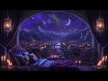Romantic Starfall in Velaris | Bedroom Balcony ✨ ACOTAR Reading Ambience | Night Court