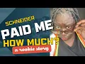 Schneider Tanker Pay Training OTR Local Rookie Trucker Trucker paycheck