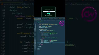 Build a Futuristic Laser Access Panel using HTML CSS and JavaScript