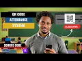QR Code Attendance System using PHP MySQL Free Source Code Download