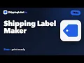 Free Shipping Label Maker Print a Label With No Account UPS USPS FedEx