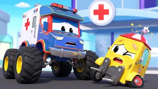 Спасение на монстр-траке-скорой помощи! 🚑🚒🚓 Super Truck - Link Force