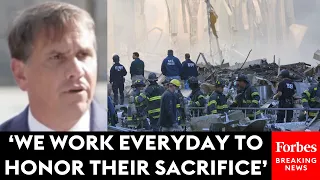 JUST IN: Todd Blanche Honors Fallen 9/11 Law Enforcement Officers, First Responders At Memorial