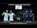 Download Lagu Fajar ALFIAN / Muhammad Shohibul FIKRI vs KIM Won Ho / SEO Seung Jae | China Master 2025 Badminton