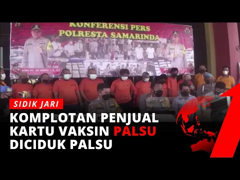 Polisi Ringkus Pelaku Penjual Kartu Vaksin Palsu di Samarinda
