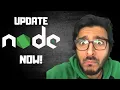 Have a Node JS Server Update it Now