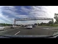 Driving across White-Stone Bridge