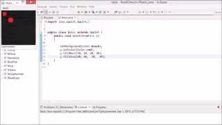 Basic Java - Drawing an oval and a rectangle