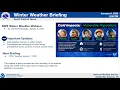 NWS Austin San Antonio Winter Weather Briefing January 6 2025