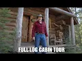 Hand-Built Off-Grid Cabin in Boreal Forest - Design Systems How I Built It Alone