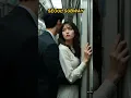 SUBWAY | Caught in the Rush: Korean Girl in Packed Train Scene #seoul #subway #rush