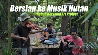 bersiap menebar bunyi bunyian di musik hutan 2022 kebun bersama art project