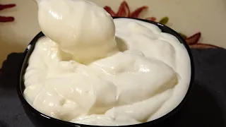 كريم الثوم بدون بيض سهلة وسريعة واطيب من الجاهز                              دندنها