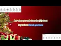 Holly Jolly Christmas by Michael Buble play along with scrolling guitar chords and lyrics