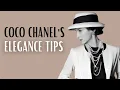 Enhance Your STYLE with COCO CHANEL s Lessons of ELEGANCE How to be ELEGANT