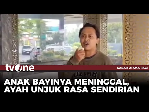 Anak Pertama Meninggal, Bapak di Karawang Unjuk Rasa Seorang Diri di Depan RSUD