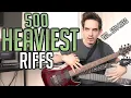 Download Lagu 500 Heaviest Riffs