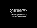 Multiplayer Scripting Part 1 - Introduction