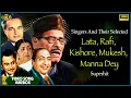 Download Lagu Lata, Rafi, Kishore, Mukesh, Manna Dey Superhit Singers And Their Superhit Video Songs Jukebox