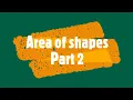 area of shapes part 2 area of shapes