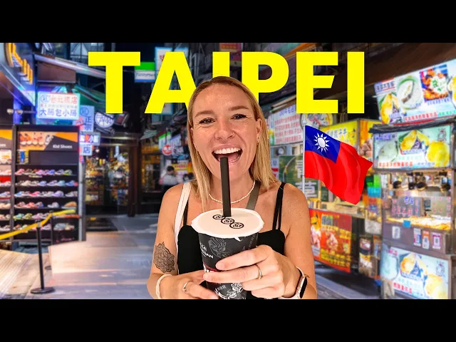 Our FIRST TIME in Taipei 🇹🇼 (Taiwan Food is The BEST!)