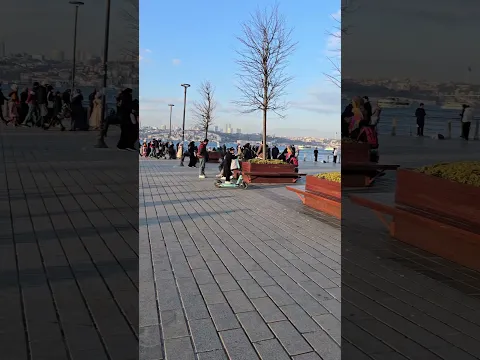 Enes Üsküdar sahil de scoter sürüyor😎