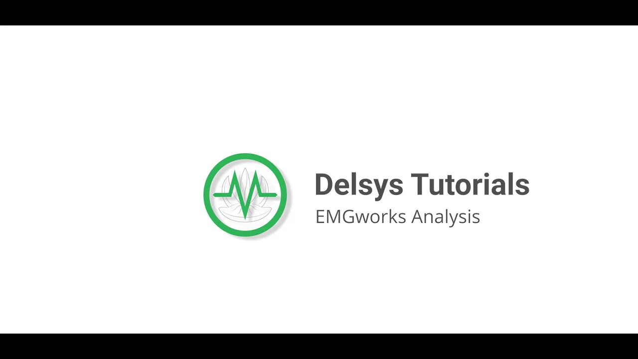 EMGworks Analysis: Getting Started