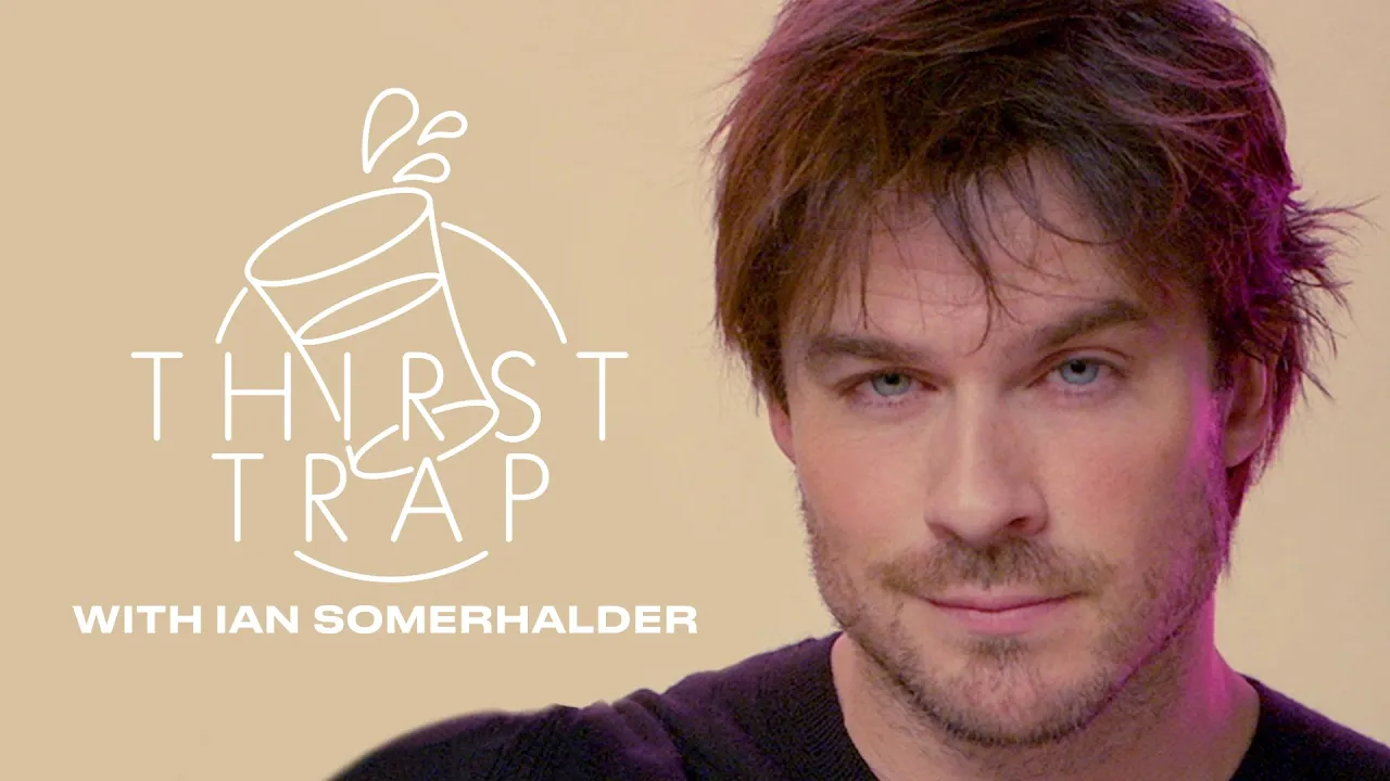 Ian Somerhalder Talks Vampires, Bourbon, And Saving the World on Thirst Trap | ELLE