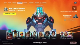 fortnite chapter 7 season 3 full battle pass showcase