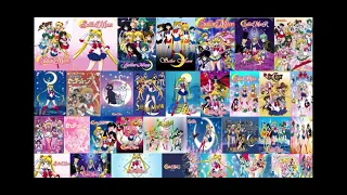 Sailor Moon Collage Wallpaper