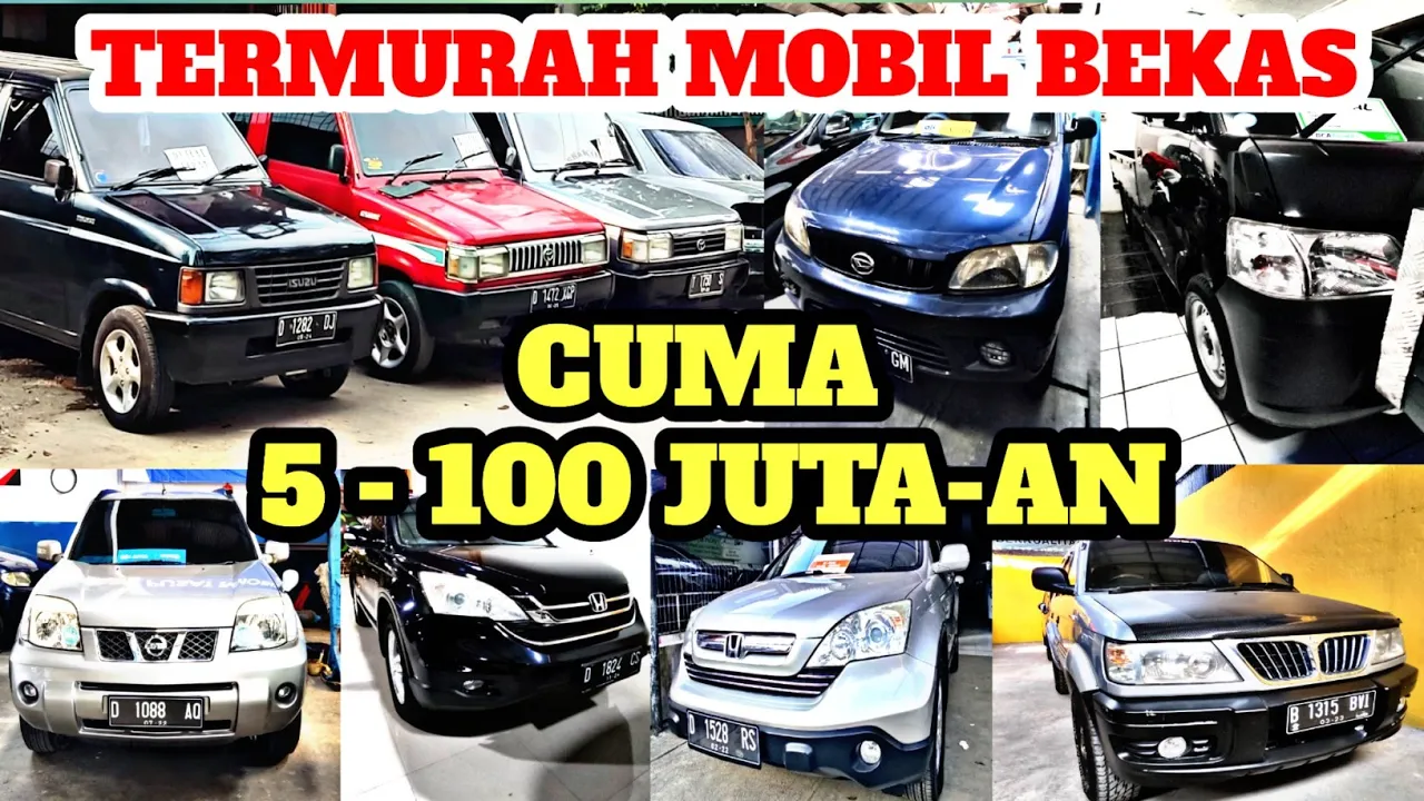 DP BISA NEGO! CICILAN 1 JUTAAN DAN BERGARANSI | JAMINAN HARGA MOBIL SECOND TERMURAH