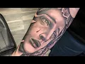 5 hr tattoo in 2 min timelapse