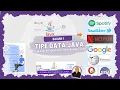 Bagian 1 Tipe Data Java - Pengenalan Identifier dan Variabel Java