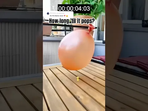 Crushing Crunchy & Soft Things ! Ultra Slow Motion ⚠️😬 This Balloon Took Forever to Pop… #shorts