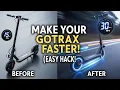 How to Make Your GoTrax Scooter FASTER 5-Minute HACK They Don t Want U to Know