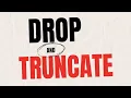 Understanding DROP and TRUNCATE in SQL Best Practices and Differences Explained