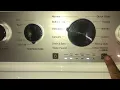Putting A whirlpool Maytag Washer In Diagnostic Clear Error Codes W5430MW0