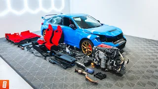 We bought a FL5 Civic Type R & Stripped it Immediately.