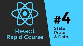 REACT JS TUTORIAL - State vs Props Application Data